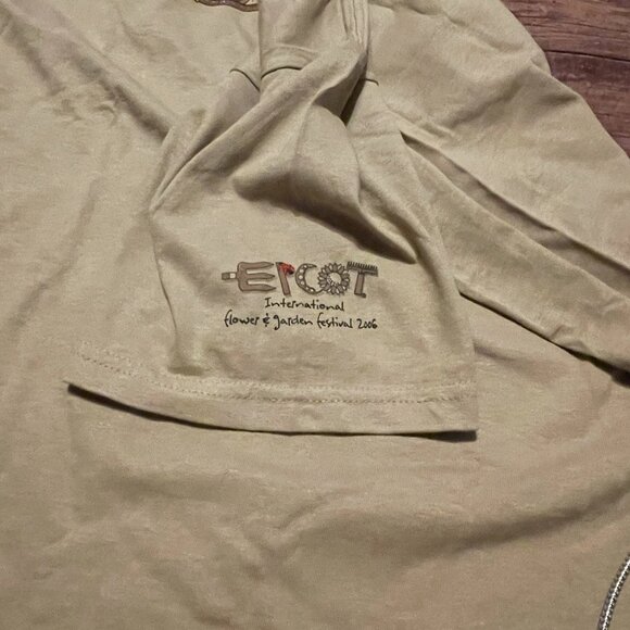Walt Disney World Epcot Flower Garden Festival Shirt 2006 Large Rainbird - Picture 4 of 6